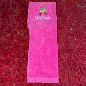 Wilson NFL a Crucial Catch Quarterbacks towel.